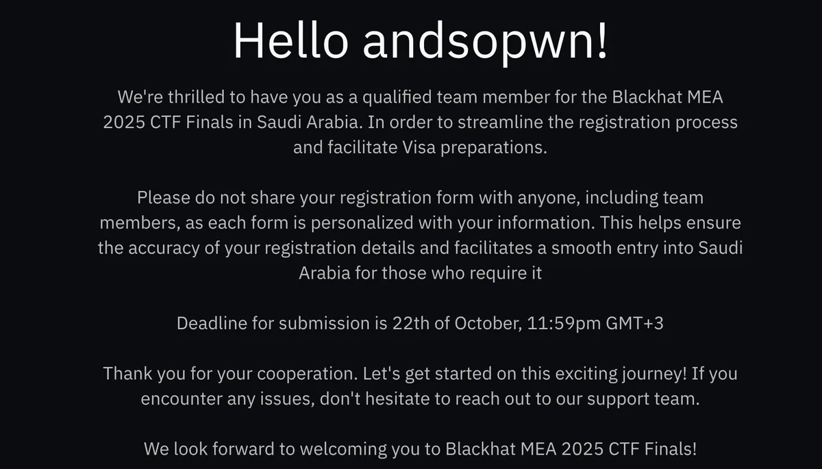 BlackHat MEA 2025 Quals